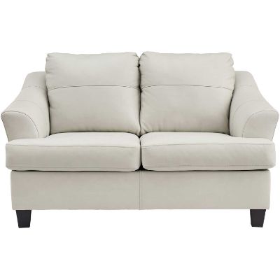 Picture of Genoa Coconut Leather Loveseat