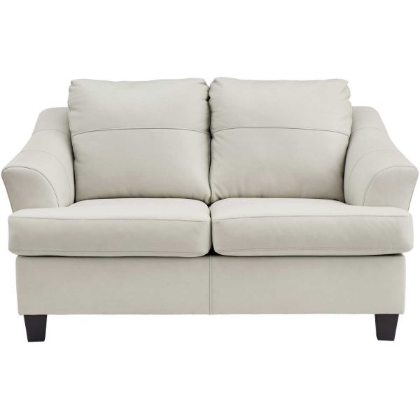 Picture of Genoa Coconut Leather Loveseat