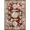 Picture of Serene Tribal Red Neutral Rug