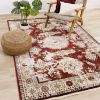 Picture of Serene Tribal Red Neutral Rug