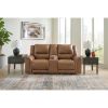 Picture of Trasimeno Leather Dual Power ZG Recline Console Lo