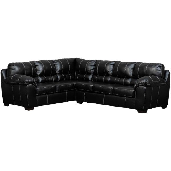 Picture of Kiser Black 2 Piece Sectional