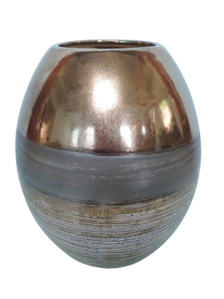 Picture of Bronze Metalic Rounded Vase