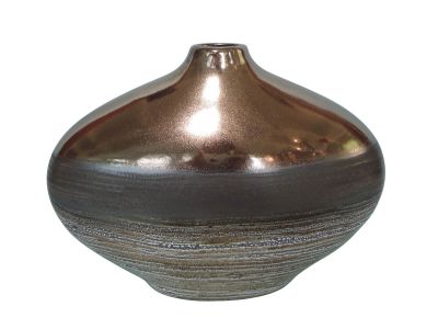 Picture of Bronze Short Oval Vase