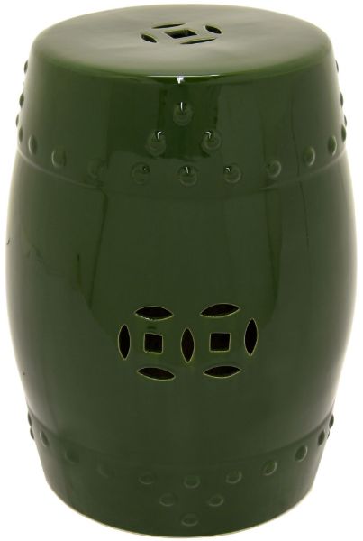 Picture of Ceramic Stool Green