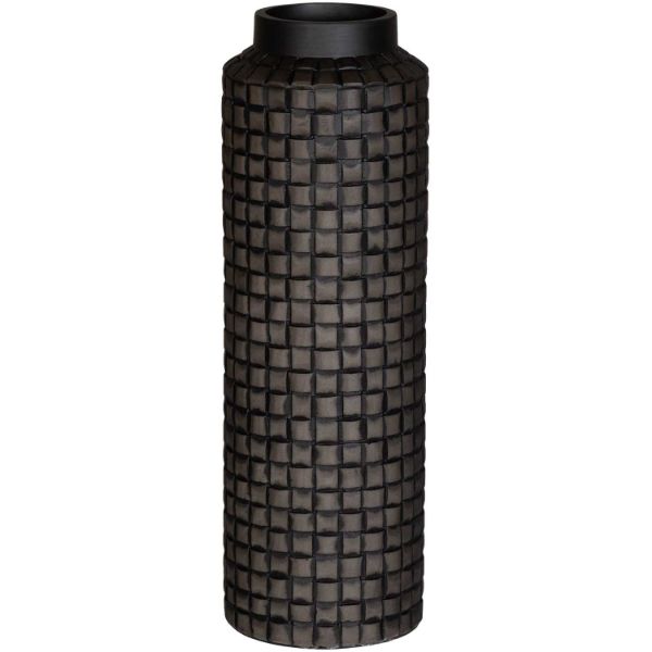 Picture of Vase Dark Gray Patterned