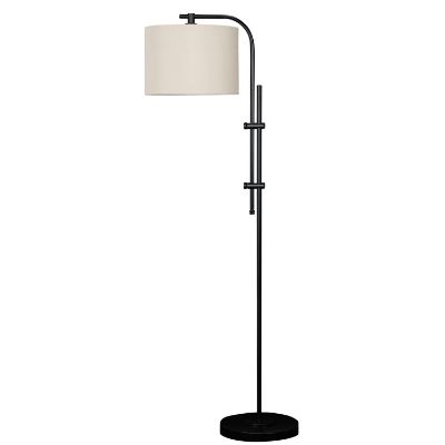 Picture of Baronvale Black Metal Floor Lamp