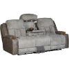 Picture of Denali Dual Power Reclining Sofa with Drop Down Table with Massage