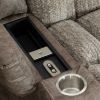 Picture of Denali Dual Power Reclining Sofa with Drop Down Table with Massage