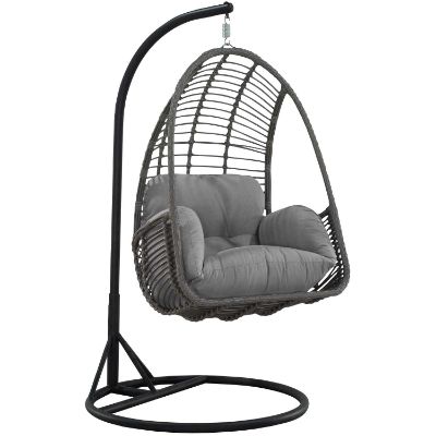 Picture of Wicker Gray Basket Chair