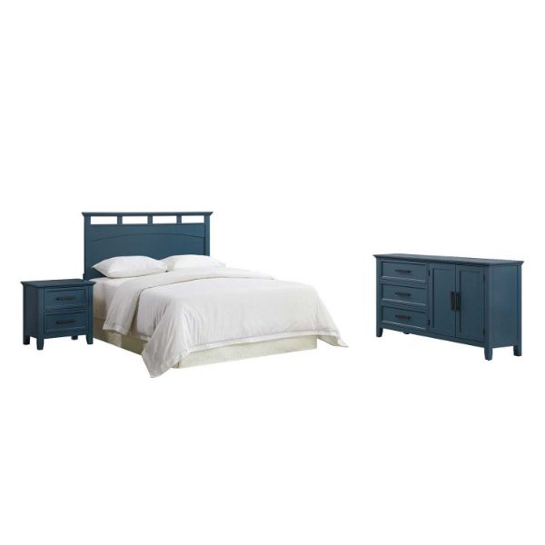Picture of Matias Queen/Full Three Piece Set, Blue