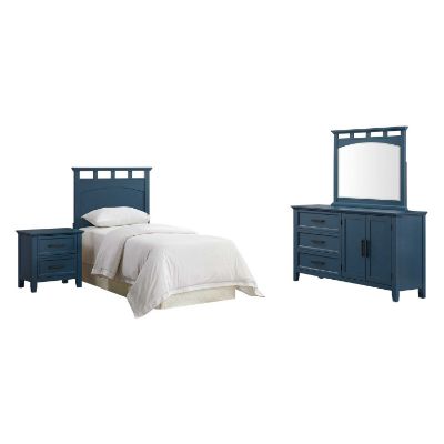 Picture of Matias Twin Four Piece Set, Blue