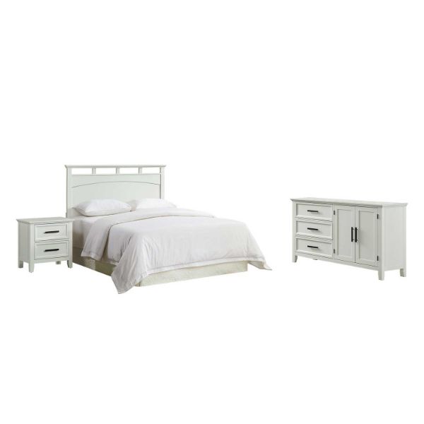 Picture of Miles Queen/Full Three Piece Set, White
