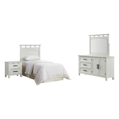 Picture of Miles Twin Four Piece Set, White