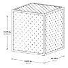 Picture of Catalina Blue Accent Cube Table