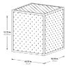 Picture of Catalina Gray Accent Cube Table