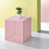 Picture of Catalina Pink Accent Cube Table