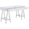 Picture of Vivid White Writing Desk