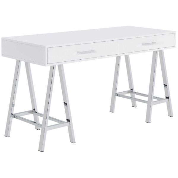 Picture of Vivid White Writing Desk