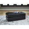 Picture of Amiata Onyx Leather Ottoman