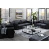 Picture of Amiata Onyx Leather Loveseat