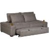 Picture of Zoona Taupe Sofa with Pull Out Bed