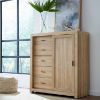 Picture of Modern Loft 6-Drawer Sliding Door Chest