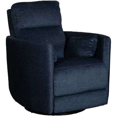 Picture of Durham Indigo Swivel Power Recliner