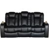 Picture of Cinema Dual Power Recline Sofa with Drop Table and