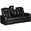 Picture of Cinema Dual Power Recline Sofa with Drop Table and