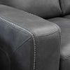 Picture of Aosta Italian All Leather Swivel Chair