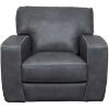 Picture of Aosta Italian All Leather Swivel Chair