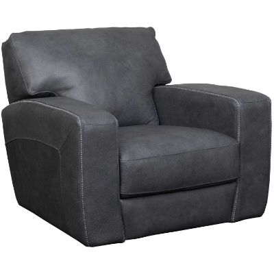 Picture of Aosta Italian All Leather Swivel Chair