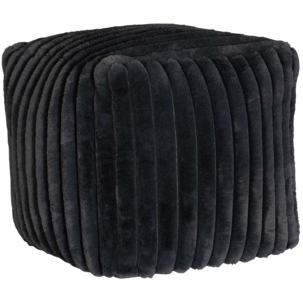 Picture of Gray Channel Pouf