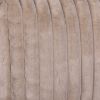 Picture of Taupe Channel Pouf