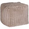 Picture of Taupe Channel Pouf