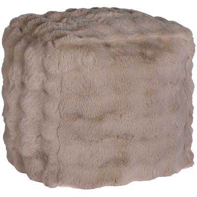 Picture of Taupe Bubble 16x16 Pouf