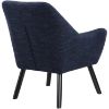 Picture of Della Navy Mid-Century Accent Chair