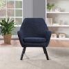 Picture of Della Navy Mid-Century Accent Chair