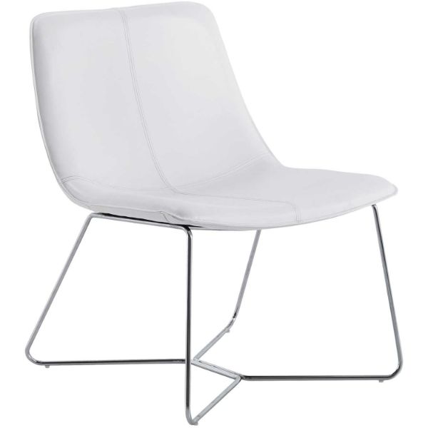 Picture of Grayson White Accent Chair