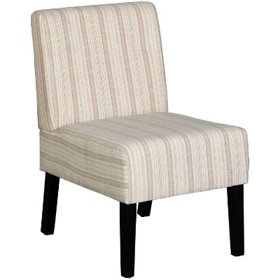 Picture of Taupe Stripe Accent Chair