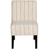 Picture of Taupe Stripe Accent Chair