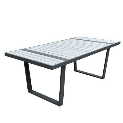 Picture of Le Havre Gray Rectangular Dining Table