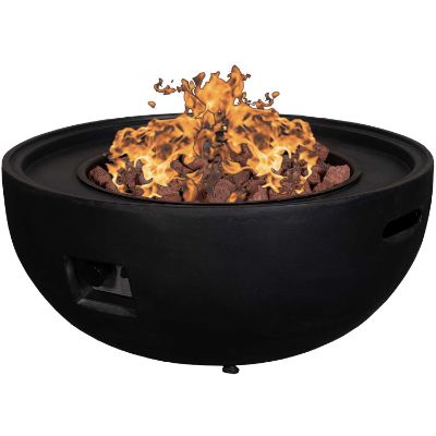 Picture of 30-inch Round Bowl Firepit, Black