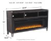 Picture of Todoe 65" Fireplace Console