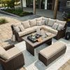 Picture of Brook Ranch 3 Piece Sectional with Bench