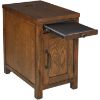 Picture of Oak Chairside Table