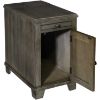 Picture of Gray Chairside Table