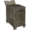 Picture of Gray Chairside Table