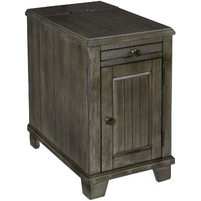 Picture of Gray Chairside Table